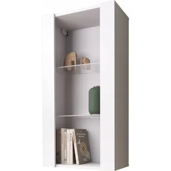 Knihovna Komodee Tivoli Závěsná Vitrína Vertical 100 Bílá