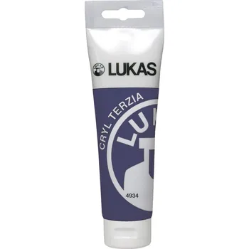 Vodová barva Lukas Cryl Terzia Plastic Tube Akrylová barva Prussian Blue 125 ml 1 ks