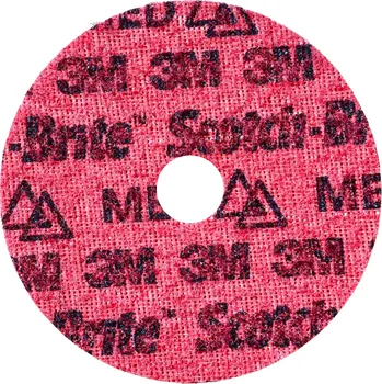 Příslušenství k brusce 3M PN-DH Scotch-Brite Precision Surface Conditioning Disc, Medium MED, otvor 22 mm Průměr: 125 mm