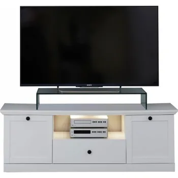 Televizní stolek BRANDSON TV stolek 2d1s /140 bílý