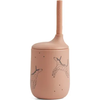 LIEWOOD Hrneček s brčkem Ellis Unicorn / Pale tuscany