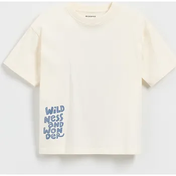 Chlapecké tričko Reserved - Tričko s potiskem - bílá - 125CJ-00X - 125CJ-00X-158