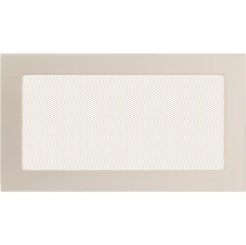 Krbové nářadí Krbová mřížka 17x30 cm krémová Kratki