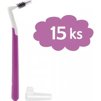 Zubní kartáček Interprox PLUS MAXI 0,94 mm fialové 15 ks