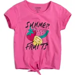 Dívčí tričko LOSAN SUMMER FRUITS růžové Velikost: 128