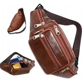 Ledvinka Velká pánská ledvinka LT14 (Pánská ledvinka s ekologické kůže 30 x 15 x 10 cm)