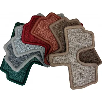 Příslušenství ke karavanu Koberec do kabiny Opel Movano obytné auto s fixací 2021 -> Astra s cípem mezi sedadly (1385) zelená