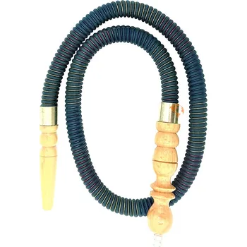 Čistič dýmky Hadice TopMark tradiční pro vodní dýmky 90 cm modrá