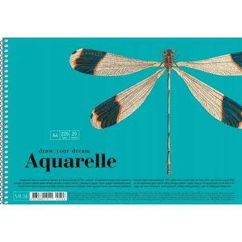 Blok na akvarel Astra A4, 20 ks