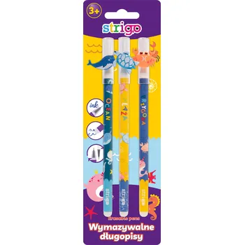 Propiska smazatelná modrá Strigo