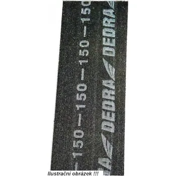 Dedra 1540-080 Brusná síťka 105x280mm hrubost 80