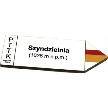 Obraz Magnet turistická značka SZYNDZIELNIA Beskydy