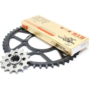 Řetězová sada pro motocykl Řetězová sada D.I.D + SUPERSPROX řady ZVM-X ve zlaté barvě KTM Adventure 1190 (R) 2013-2016