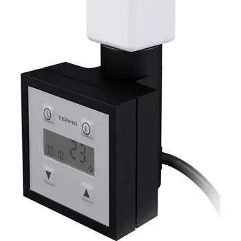 THERMAL TREND Topná tyč 1000W s termostatem KTX3, kroucený kabel, černá
