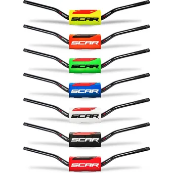 Nářadí na motocykly SCAR O² 28,6 mm Mini 65/85 řídítka s nízkým ohybem S9142DKBL