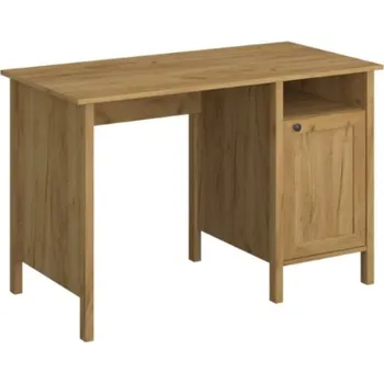 Psací stůl KLARK PC stůl 2s/120 dub craft zlatý