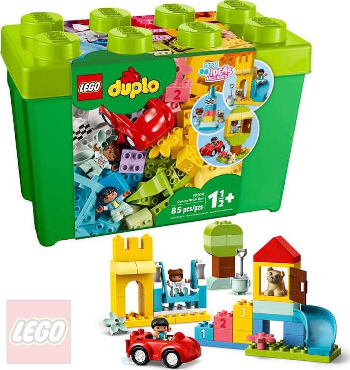 LEGO DUPLO Velký box s kostkami 10914 STAVEBNICE