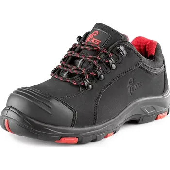 Pracovní obuv CANIS CXS ROCK APLIT S3 polobotka černá/červená - 45