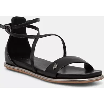 Dámské sandále Sandály U.S. Polo Assn. SORAYA dámské, černá barva, SORAYA002W/5Y2 SORAYA002W.5Y2 99X, EUR 37