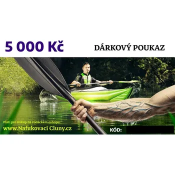 Dárkový potravinový koš DÁRKOVÝ POUKAZ PRO VODÁKA 5 000 Kč