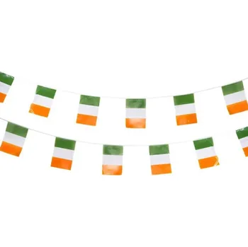 Party dekorace Smiffys Girlanda vlaječková, Irská vlajka sv.Patrik