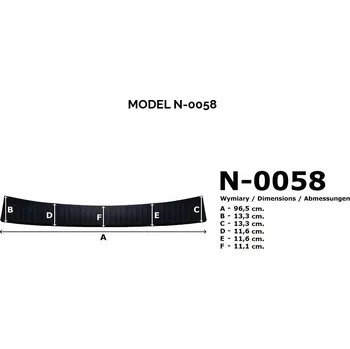 Vana do kufru RIDER Nášlap kufru Toyota Prius r.v. 2019