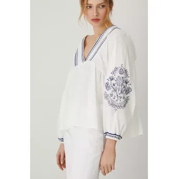 Dámská halenka Bavlněná halenka Medicine dámská, bílá barva RS25.BDD704 00E, vel. M