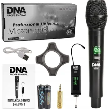 Mikrofon Bezdrátový mikrofon DNA UWM 1 pro karaoke 560-590 MHz