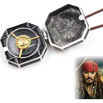 Řetízek Piráti z Karibiku kompas Jack Sparrow