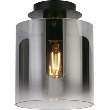 Searchlight 88911-1BK Stropní svítidlo SWEDEN BLACK kouřové sklo