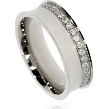 Prsten Zlatnictví Helios Prsten z chirurgické oceli Velikost: 58