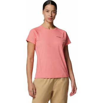 Dámské tričko Columbia Cirque River Pro SS Crew W 2126081685 - alpenglow S
