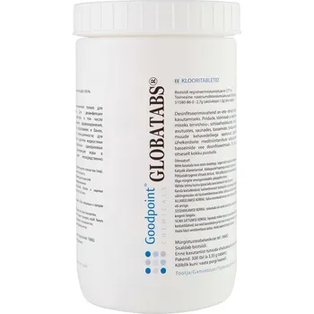 Zdravotnický materiál Goodpoint Chemicals Dezinfekce GLOBATABS 300 tablet
