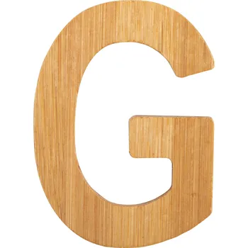 Dekorace do dětského pokoje small foot Bambusové písmeno G