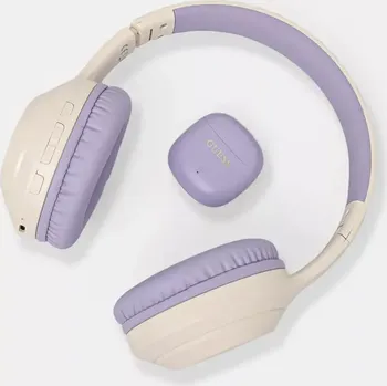 Sluchátka Sada bezdrátových sluchátek Guess bílá barva GUOBPV21J14PBCEU 00X