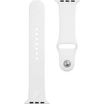 Apple Watch silikonový řemínek 42/44mm bílá