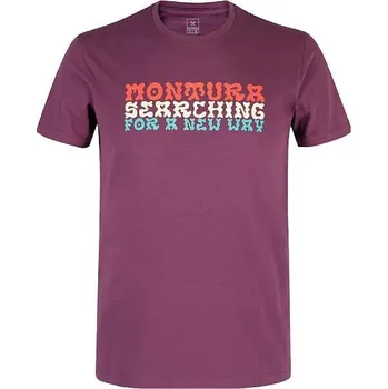 Montura pánské triko Woodstock, fialová, M
