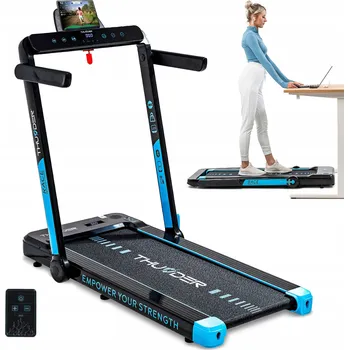 Běžecký pás Elektrický běžecký pás domů skládací pod postel 0,8-14 km/h RACE THUNDER