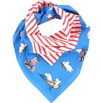 Šátek Bandana šátek Moomin strip blue 53x53, Lasessor Finsko