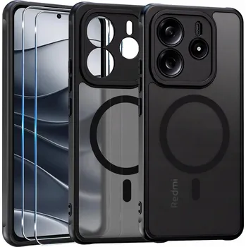 Pouzdro na mobilní telefon Zadní Kryt Koanni pro Xiaomi Redmi Note 14 5G černý