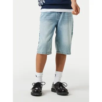 Pánské kraťasy NAME IT Džínové šortky Ryan 13240442 Modrá Regular Fit 140