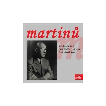 Hudba Josef Chuchro, Alfréd Holeček, České trio – Martinů: Sonáta pro violoncello a klavír č. 1, H. 277, Klavírní trio č.1 "Cinq piéces bréves", H 193