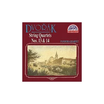 Česká hudba Panochovo kvarteto – Dvořák: Smyčcový kvartet č. 13,14