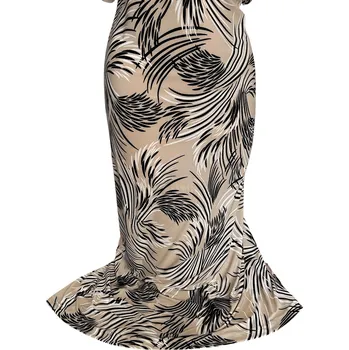 Dámská sukně Sukně BÉŽI, Barva Béžová, Velikost XXL 48, Materiál 98% Polyester 2% Lycra