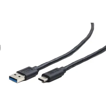 Datový kabel GEMBIRD CABLEXPERT Kabel USB 3.0 AM na Type-C kabel (AM/CM), 0,5m, černý CCP-USB3-AMCM-0.5M