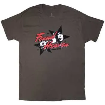 Pánská móda Merch Conan Gray: Conan Gray Unisex T-shirt: Found Heaven Stars (charcoal Grey) (x-large) XL