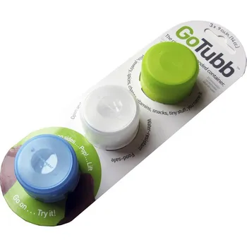 Dóza na potraviny humangear GoTubb Sada úložných boxů barevných S