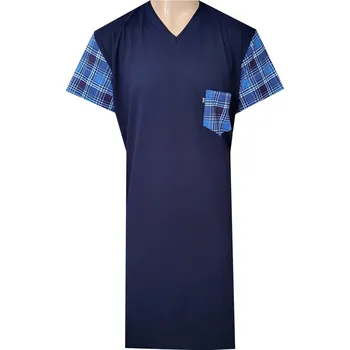 Pánská noční košile Pánská Noční Košile FOLTÝN NK414 Velikost: 5XL, Materiál: Krátký rukáv