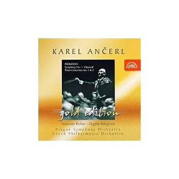Hudba Česká filharmonie, Karel Ančerl – Ančerl Gold Edition 10. Prokofjev: Symfonie č. 1 D dur, Koncerty pro klavír a orchestr č. 1 a 2