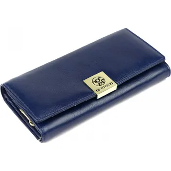 Dámská kožená peněženka modrá - Gregorio Eleonora modrá